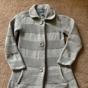 GUC Girls Gray Gap Sweater size 5 YRS
